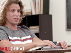 Jamie Michelle's hot lesson: Don't fuck your pervy student like a dirty milf