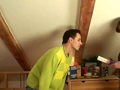 thick orbs bookworm dame seduced by a guy