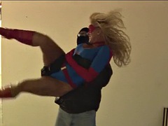 Grote mammen, Blond, Tieten likken