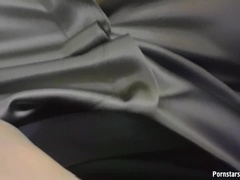 Anal, Consolador, Bragas, Coño, Afeitado, Solo, Medias largas, Juguetes