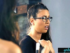 デカ尻, デカパイ, 茶髪の, Hd, キス, レズビアン, なめる, 現実