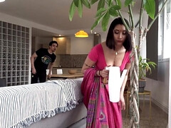 舐める尻, デカチン, 茶髪の, 惨い, チン, ハードコア, インド人, 淫乱熟女