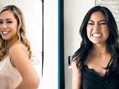 Tetas grandes, Rubia, Lesbiana, Lamidas, Masturbación, Coño, Gritar, Estriptis