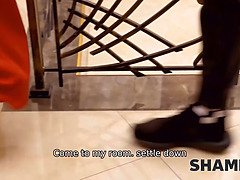 フェラチオ, バック, Hd, キッチン, 熟年, 淫乱熟女, ロシア人, 垂れ乳