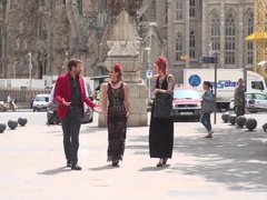 Anaal, Bondage discipline sadomasochisme, Vrouw, Pijn, Straf, Ruw, Slaaf, Bekijker