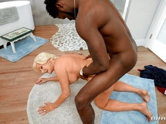 Busty Seka Black gets fucked in reverse cowgirl position