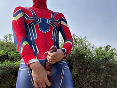 Amateur, Verga grande, Gay, Masturbación, Maduro, Al aire libre, Público, Solo