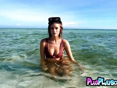 Блондинки, Постарше, Милф, На природе, Соло, Сиськи