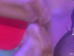 茶髪の, レズビアン, 下着, ピアス, タトゥー