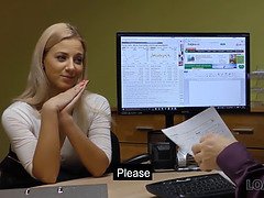 Audition, Blonde, Sucer une bite, Hd, Argent, Bureau, Maigrichonne, Adolescente