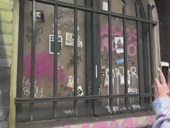 素人, お尻, フェラチオ, 茶髪の, 彼女, パンティ, ストリッピング, いじめ