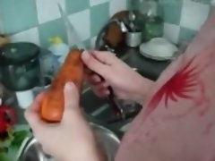Amateur, Brunette brune, Masturbation, Russe, Nénés, Jouets