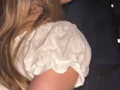 美女, デカチン, ブロンド, フェラチオ, ハードコア, フェラする, ティーン, オッパイの