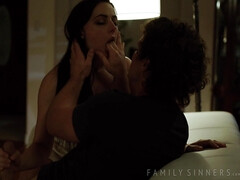 アメリカ人, お尻, 茶髪の, 浮気者, 家族, ヒール, なめる, オマンコ