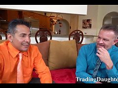 18, お尻, フェラチオ, 茶髪の, Hd, 叫ぶ, ティーン, 三人