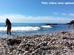 Plage, Plantureuse, Queue, Poilue, Hd, Réalité, Solo, Nénés