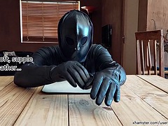 ブーツ, イく瞬間, 足, フェティッシュ, 足フェチ, ゲイ, グローブ, ゴム