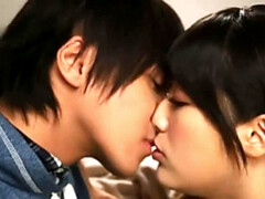 Asiático, Mamada, Japonés, Adolescente