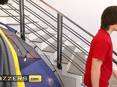 アフリカ人, アナル, デカチン, フェラチオ, グループ, 異人種間, ティーン, 三人