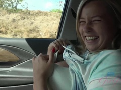 Любители, Бикини, Пальцем, Подружка, Оргазм, На природе, От первого лица, На публике