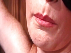 Braunhaarige, Latex, Lesbisch, Muschi, Rotschopf, Titten, Spielzeuge, Nass