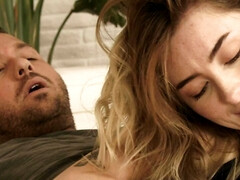 Petite schoolgirl is spanked and fucked by a hung stallion