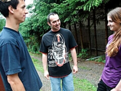 Geweldig, Kont, Blond, Pijpbeurt, Man die toekijkt, Fetisj, Geschoren, Tiener