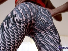 Noire, Sucer une bite, Noir ébène, Gym, Hard, Interracial, Léchez, Réalité