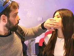 Mooi, Bruinharig, Bedriegen, Daddy, Vriendin, Hd, Latijnse vrouw, Tieten likken