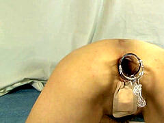 Elmer's wifey anal fisting speculum trio