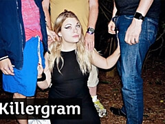 Leie, Grosser schwanz, Blasen, Viele männer bespritzen eine frau, Gruppensex, Hd, Öffentlich, Titten