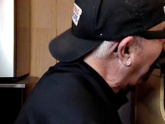 素人, アナル, フェラチオ, ゲイ, 異人種間, 熟年