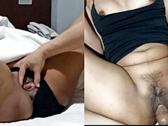 素人, アジア人, カップル, チン, 指いじり, Hd, 自家製, 熟年