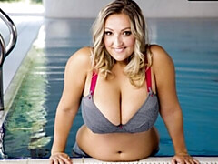 Belle grosse femme bgf, Gros seins, Gode, Doigter, Masturbation, Solo, Dénudage, Jouets