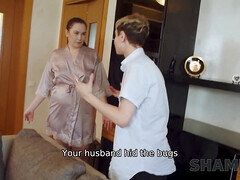 18 años, Mamada, Morena, Madura, Polla, Estilo perrito, Maduro, Ruso