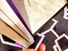Horny MILF Marie X Gives Rafal Mroz a Hot Shower Blowjob & Handjob - POV Cum on Tits