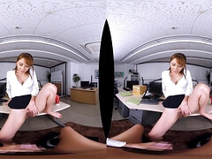 Asiatisch, Arsch, Verrückt, Japanische massage, Nackt, Büro, Muschi, Titten