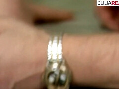 お尻, ブロンド, ディルド, ドイツ人, オナニー, レトロ, オッパイの, 濡れ