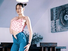 美女, 大学生, 女, フェティッシュ, 下着, オーガズム, ポルノスター, 一人