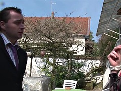 French teen does anal alyzee