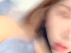 アジア人, 中国人, 一人, ウェブカメラ