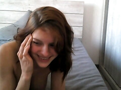 Leie, Arsch, Braunhaarige, Freundin, Muschi, Jungendliche (18+), Titten, Netzkamera
