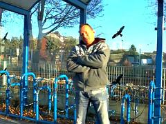 Grosser schwanz, Grosse titten, Blondine, Reif, Milf, Piercing, Öffentlich, Titten