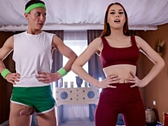 18 jaar, Grote kont, Grote lul, Pijpbeurt, Hondjeshouding, Natuurlijke tieten, Tiener, Tieten likken