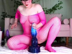 Leie, Dildo, Masturbation, Orgasmus, Muschi, Reiten, Solo, Jungendliche (18+)
