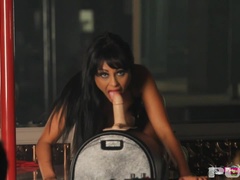 デカパイ, 茶髪の, ハードコア, インド人, 下着, オナニー, 淫乱熟女, おもちゃ