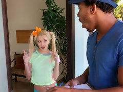 Cul, Blonde, En levrette, Branlette thaïlandaise, Pigtail, Jarretelles, Adolescente, Nénés