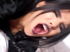 Leie, Arsch, Blasen, Verrückt, Spermaladung, Selbstgemacht, Latina, Masturbation