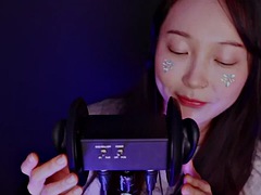 美女, なめる, 一人