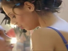 Blonde, Brunette brune, Le plan cul à quatre, Groupe, Orgie, Strapon, Nénés, Rétro ancien